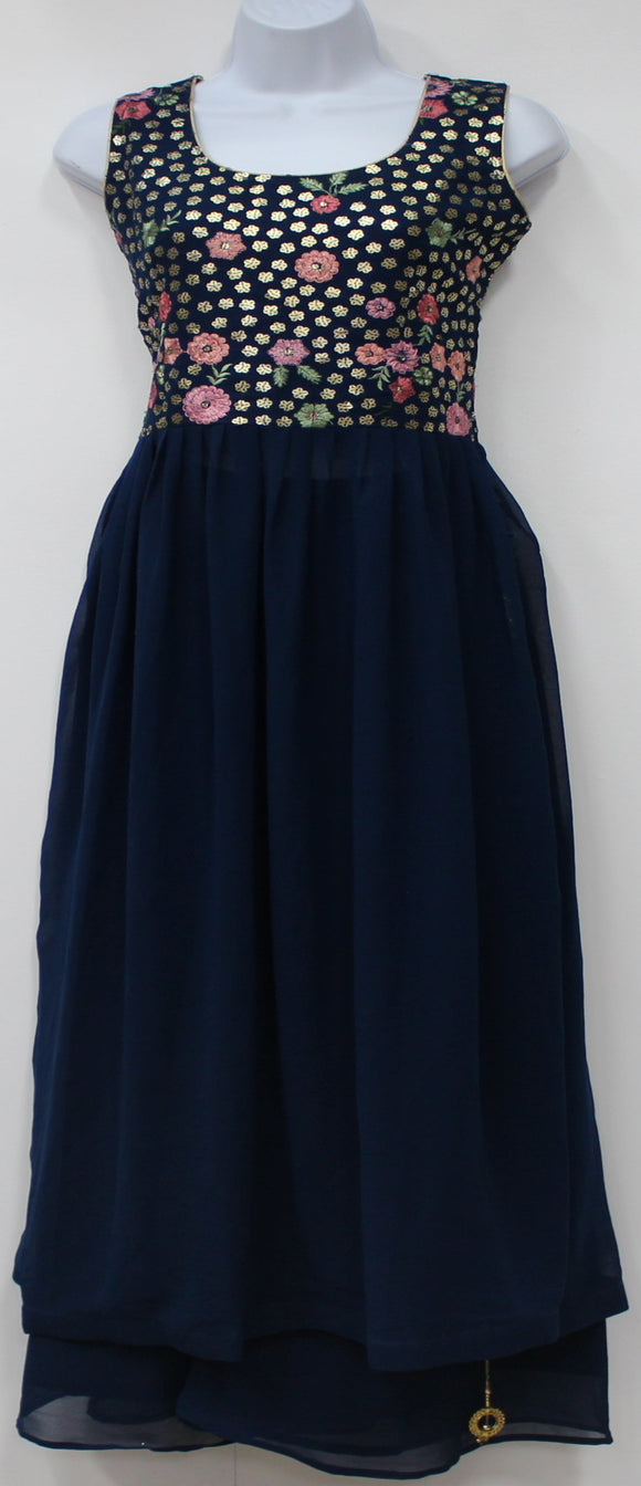 Beautiful Blue Sharara suit