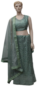 Beautiful Pista Green Lehenga