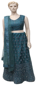 Beautiful Dark Blue Lehenga