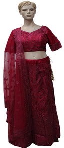 Beautiful Maroon Lehenga