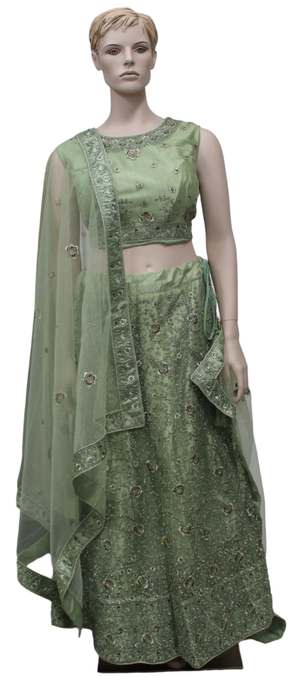Beautiful Green Lehenga