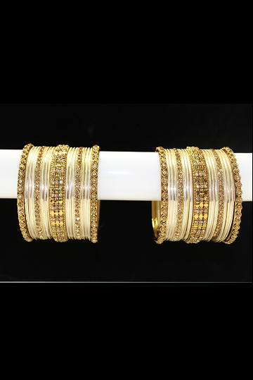 Golden Bangles Set