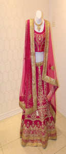 Pink Bridal Lehenga