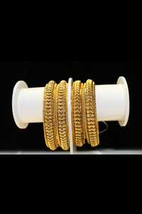 Golden Kadda Bangle Set