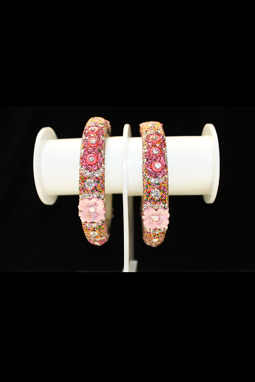 Pink Kadda Bangles