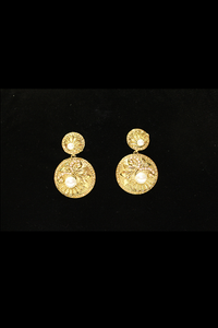 Pure Gold Plated Earrings