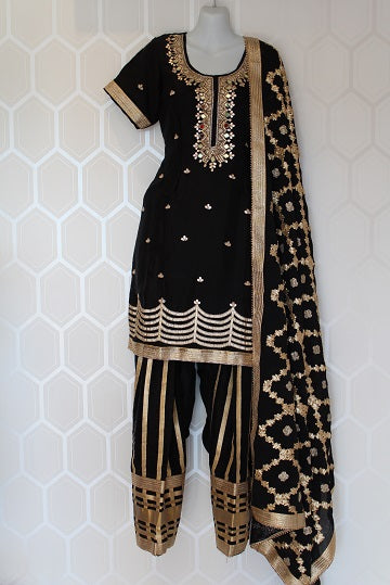 Black Indian Suit